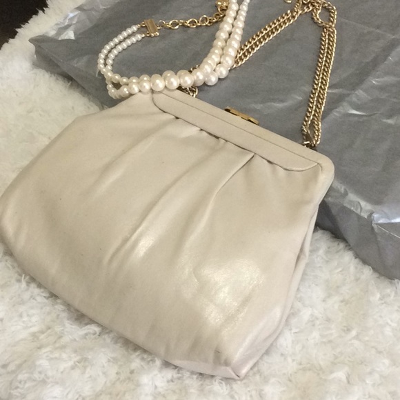 Vintage 1950s Leather Handbag - Picture 4 of 7